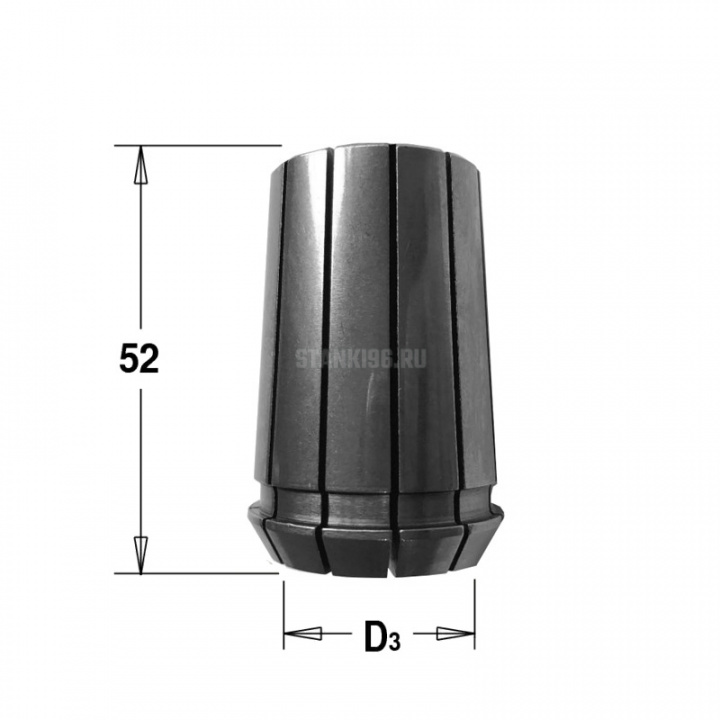 EOC25.25.00 Woodwork цанга высокоточная DIN-6388 35x52 D8