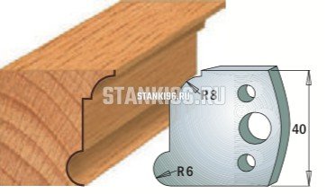 691.053 CMT Комплект из 2-х ограничителей 40x4