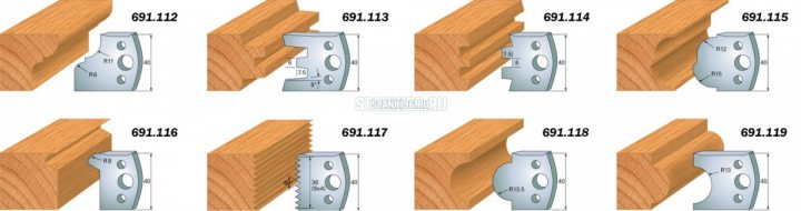 691.112 CMT Комплект из 2-х ограничителей 40x4