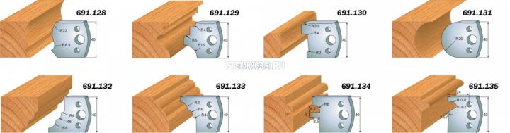 691.128 CMT Комплект из 2-х ограничителей 40x4