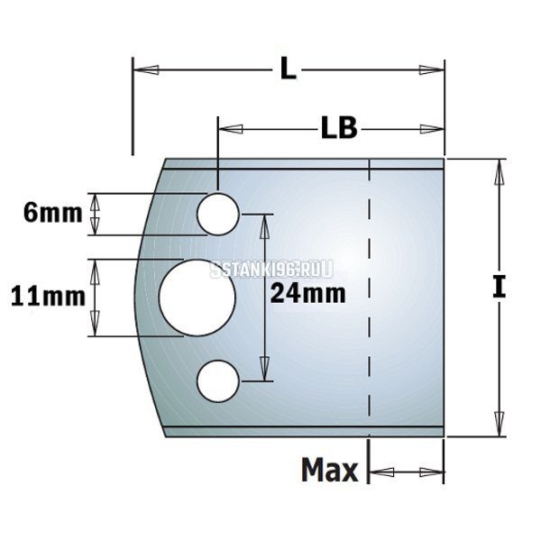 690.599H CMT Комплект из 2−х бланкет 50x4 HSS